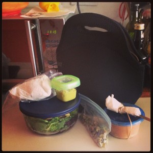 anatomy of a packed lunch