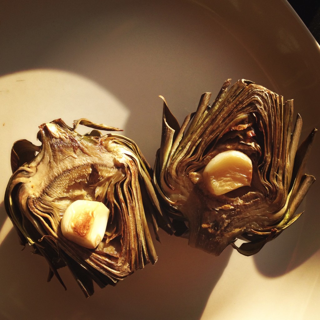 roasted artichoke