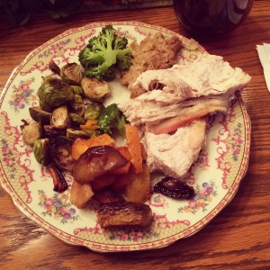 Thanksgiving Plate 2014