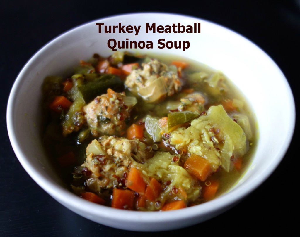 Turkey Meatball Quinoa Soup 1024x811 - Turkey Meatball Quinoa Soup
