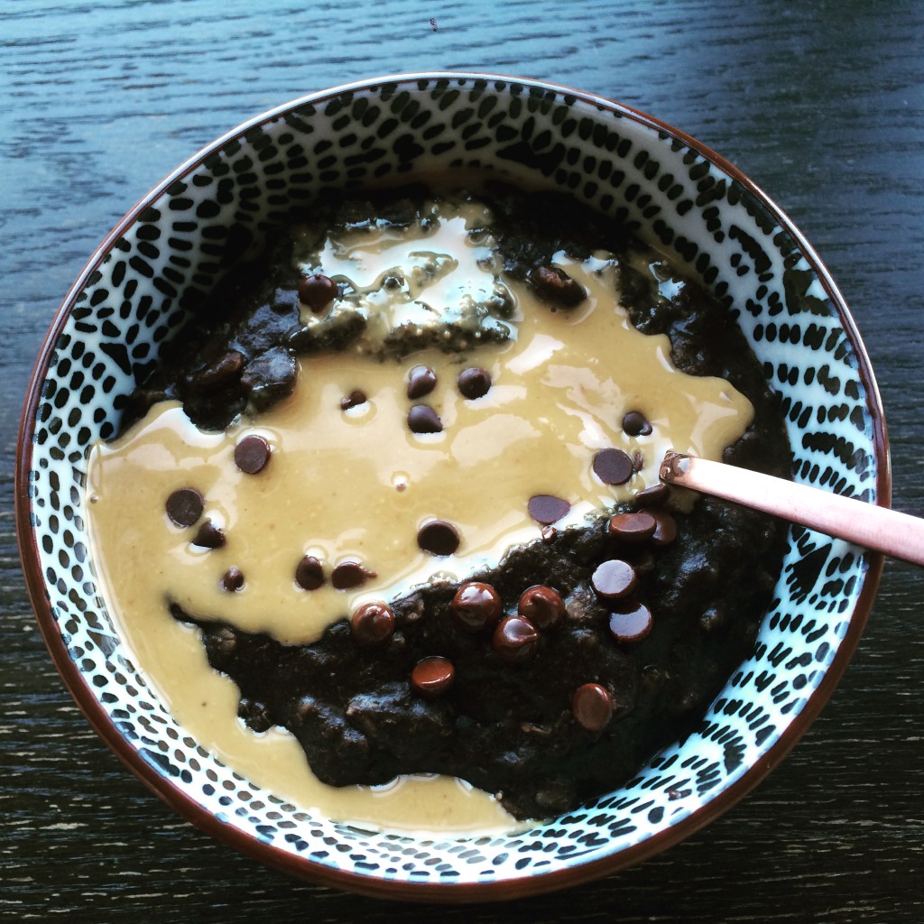 chocolate pumpkin oats