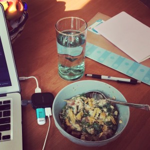 savory oats turkey bacon and gouda SC