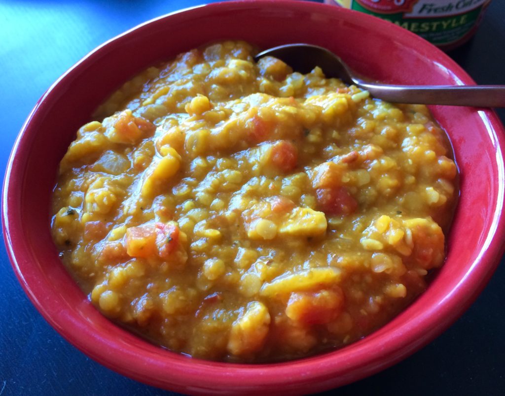 tempeh pumpkin chili