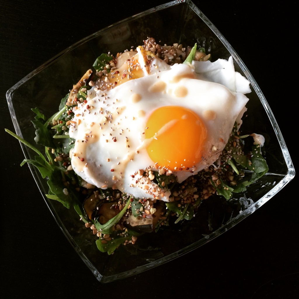 Beans & Greens with Miso-Tahini Sauce