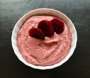 Red Lentil Beet Hummus