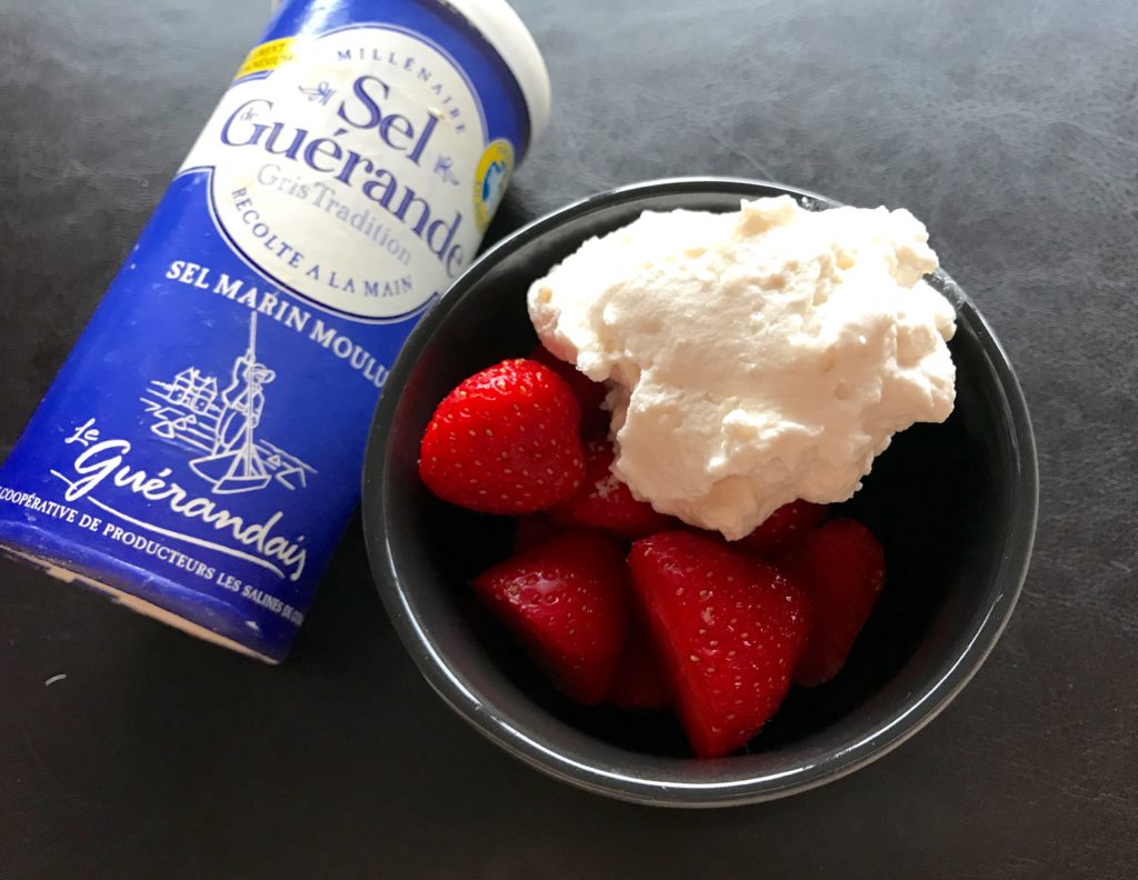 IMG 3673 1024x792 - Easy Summer Dessert: Berries with Salted Whipped Cream