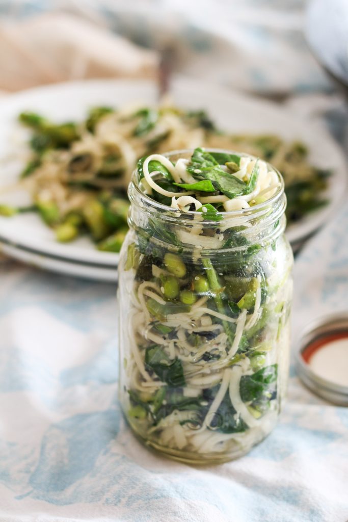 quick green udon noodles final 10 of 10 683x1024 - Guest Post: Green Udon Noodle Jar Salad