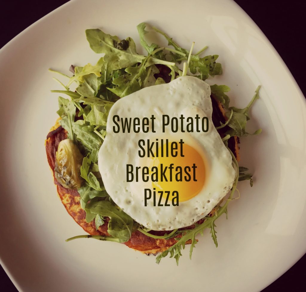 SweetPotatoBreakfastPizza2 1024x978 - Sweet Potato Skillet Breakfast Pizza