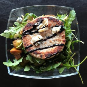 Turkey Burger Salad
