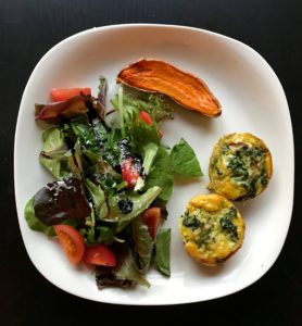 Mini-Frittata Plate