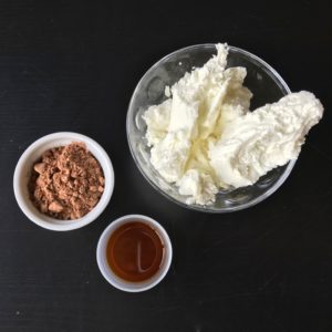 Chocolate Goat Cheese Dip