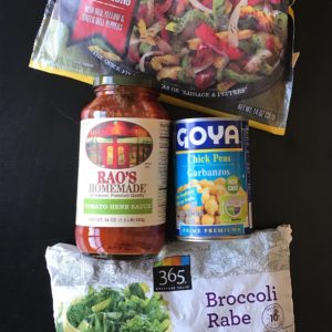 Fridge-Cleaning Marinara Chickpea Stew