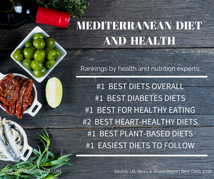 Best Diet MedDiet 2018 - Guest Post: Why The 3 Best Diets For Health Break All The Rules