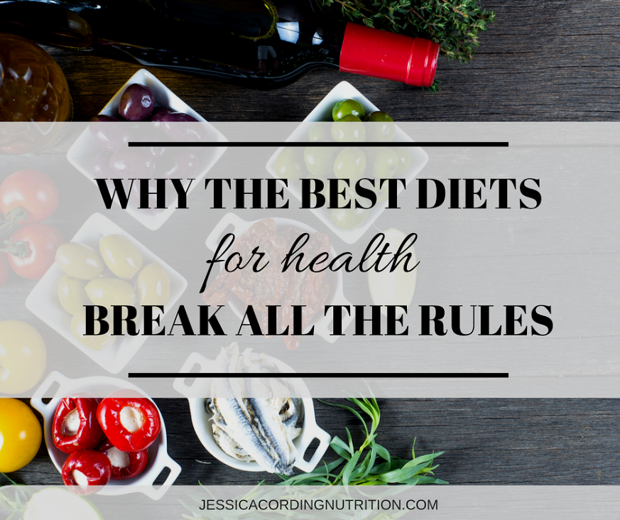 FB Black Best Diets - Guest Post: Why The 3 Best Diets For Health Break All The Rules