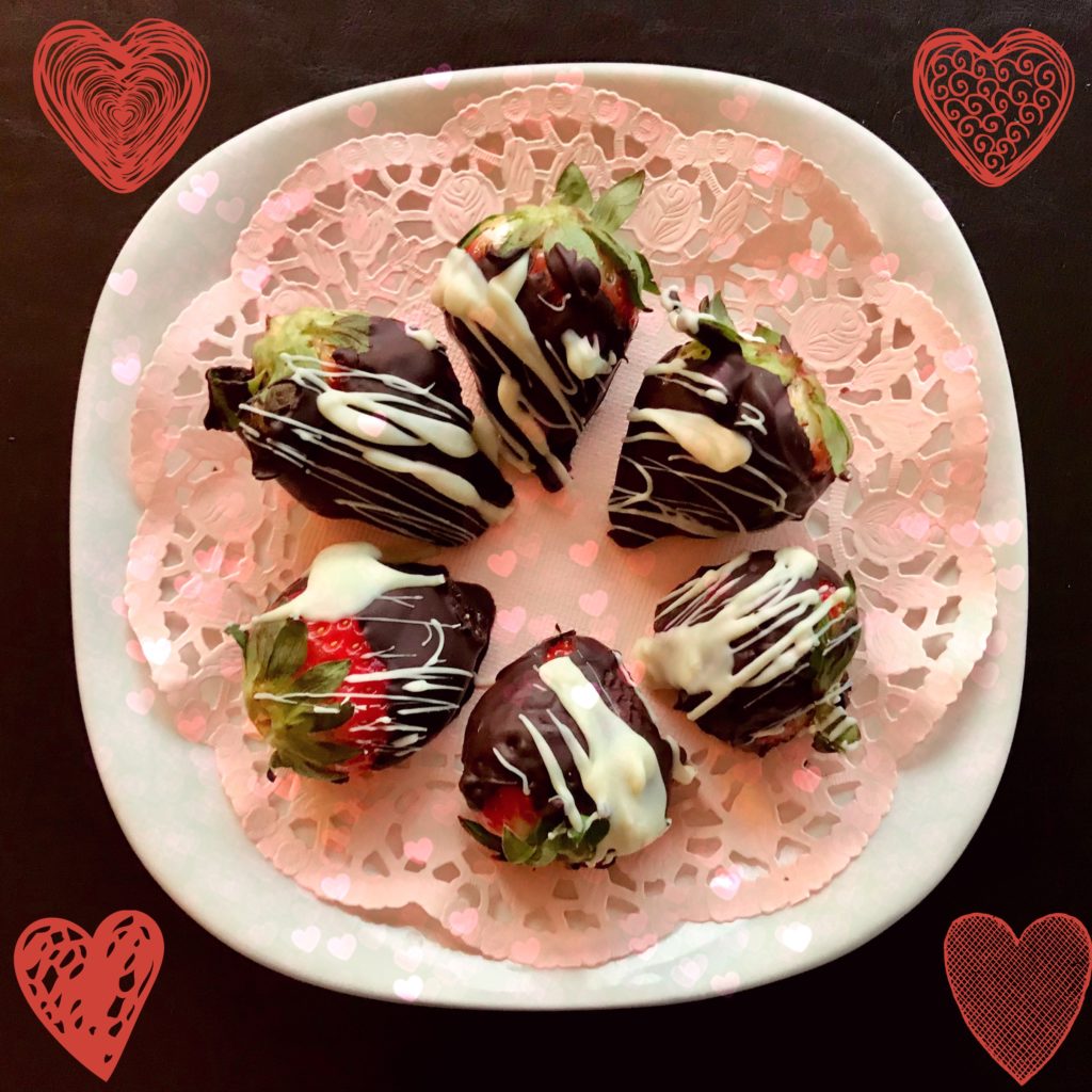 HeartsChocolateCoveredBerriesPlain 1024x1024 - Chocolate-Covered Strawberries
