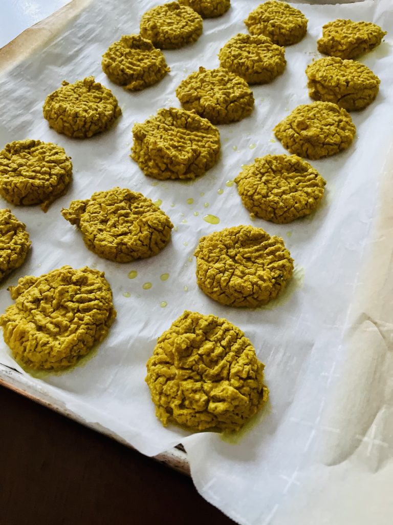 CookedChickpeaPatties 768x1024 - Easy Spiced Chickpea Patties 