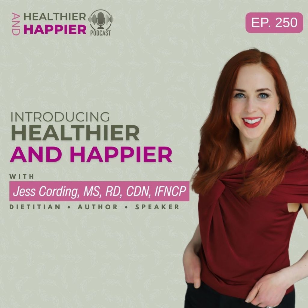 Healthier and Happier with jess Cording
